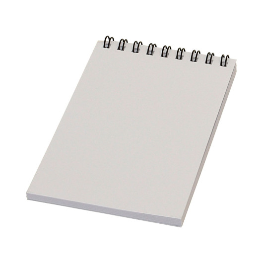 Pocket Spiral Eco Notebooks White